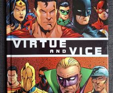 JLA JSA Virtue and Vice hardcover graphic novel. From DC Comics