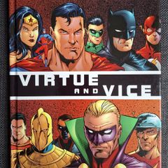 JLA JSA Virtue and Vice hardcover graphic novel. From DC Comics