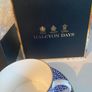 Halcyon  days Argon blue collectors tea cup and saucer set Image 3