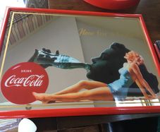 Coca Cola Mirror 61 x 45 cm