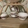 Antique 21 Piece Royal Tara China Tea Set   Teapot not for sale Image 5