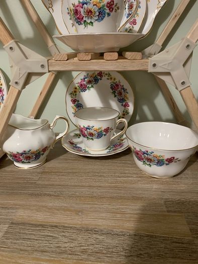 Antique 21 Piece Royal Tara China Tea Set   Teapot not for sale
