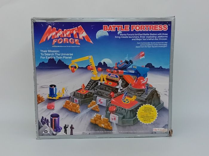 Bluebird Manta Force Battle Fortress Boxed