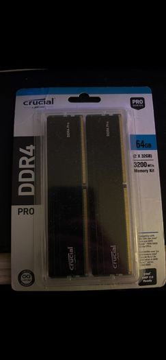 Crucial Pro DDR4 64GB (2x32GB) 3200