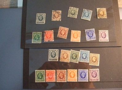 British Stamps Of King George 5th.
