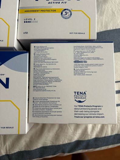 Tena Inco Pads.