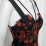Karen Milllen rose chemical lace embroidered mini dress Image 3