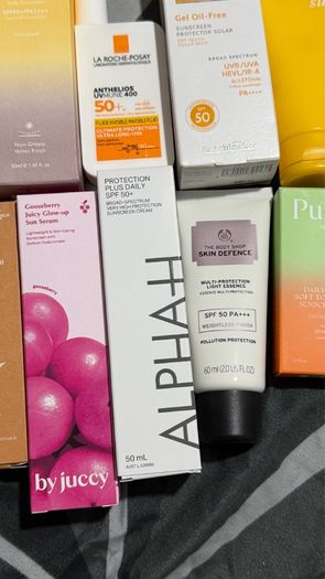 Viral Korean sunscreen new