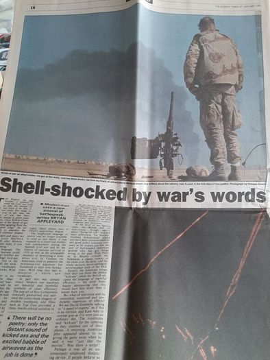 Sunday Times Gulf War supplement 1991