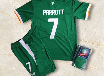 Ireland 2026 ( Parrott 7 ) Kids Full Kit , 8/9  Yrs (LAST ONE )