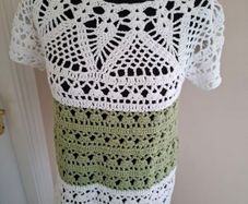 Handmade crochet top