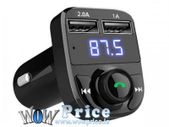 25712 Wireless Bluetooth Handsfree Car Kit FM Transmitter MP3 Player Dual USB Charger