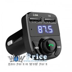 25712 Wireless Bluetooth Handsfree Car Kit FM Transmitter MP3 Player Dual USB Charger