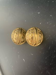 Vintage clip on earrings