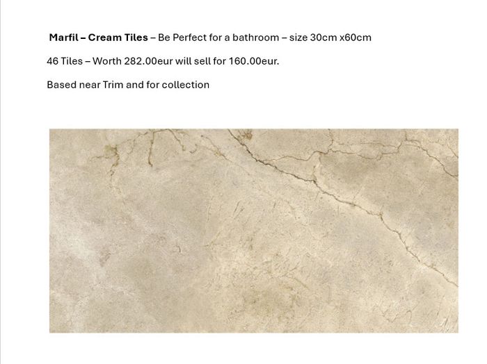 Marfil Cream Tiles 30cm X 60cm For Sale (46)
