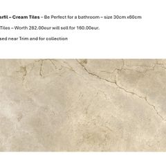 Marfil Cream Tiles 30cm X 60cm For Sale (46)