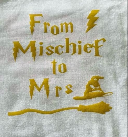 Hen Party T-Shirt iron on decals.