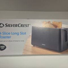 Silvercrest 4 Slot Toaster New in box