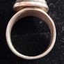Vintage Mexico sterling silver ring Image 4