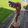 Nice unusual wood carving Image 2