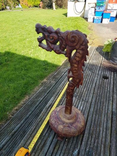 Nice unusual wood carving