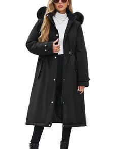 Brand New CMTOP Women's Long Winter Coat. Hood is missing