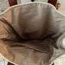 Hessian Bag With Wooden Handles Image 3