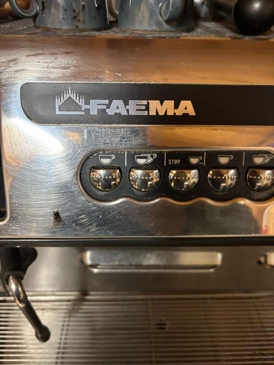 coffee machine and grinder