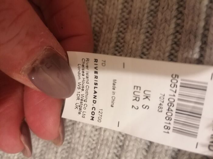 River Island jacket S