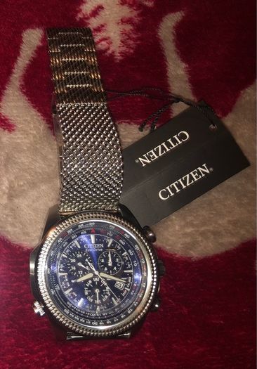 Citizen watch eco drive solar power perpetual calendar Brand new 6 years warranty