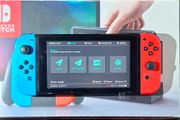 Nintendo Switch with Box - (Modded)