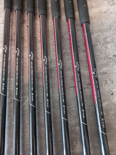 Callaway golf clubs. Right handed clubs