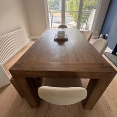 Solid Wood Dining Table Set