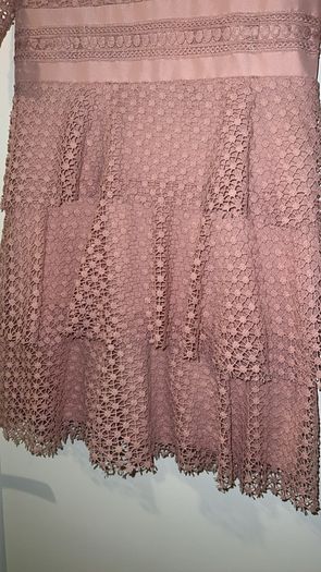 Frill lace dress