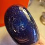 Tow Handles Small Blue Glass Vase Image 9