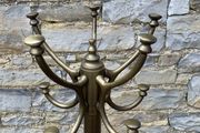 Heavy Bronze Effect Coat and Hat Stand.