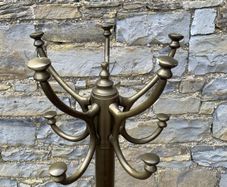 Heavy Bronze Effect Coat and Hat Stand.