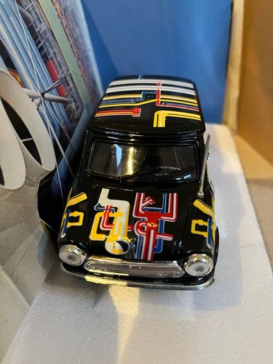 Mini Cooper Beaubourg 1/25 Year 1978 ultra rare Polistil