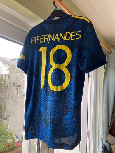2021/2022 Manchester United Third Shirt / Bruno Fernandes