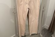 Cream / Beige Jeans size 14