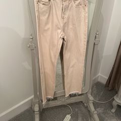 Cream / Beige Jeans size 14