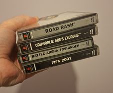 PlayStation 1 Cases x4