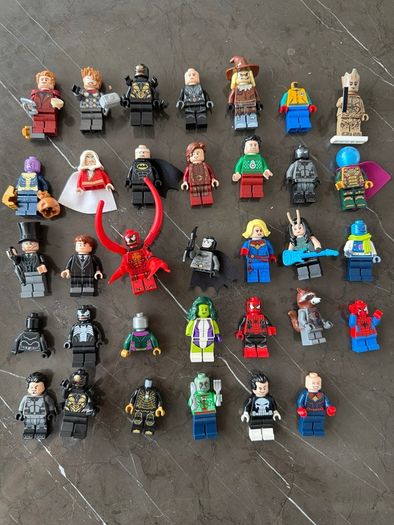 lego marvel mini figures