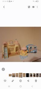 Sylvanian Nursery Set with Bus