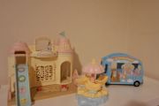 Sylvanian Nursery Set with Bus