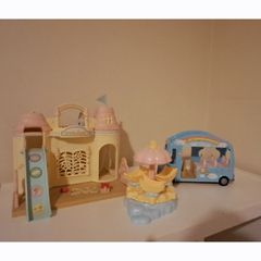 Sylvanian Nursery Set with Bus