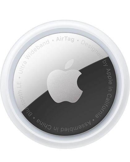 AirTag. Track your keys, wallet, luggage, backpack. Replaceable battery. Water-resistant. One-tap set up with iPhone or iPad.