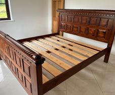 Solid Heavy Bed Frame