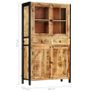 High board 100x40x175 cm Solid Mango Wood Image 2