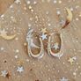 9ct Gold Yellow Gold Hoop Earrings Image 2